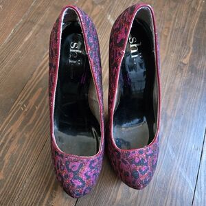 Shi By Journeys Cheetah Pumps
